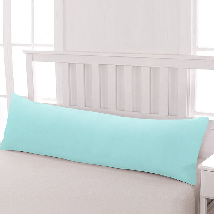 Body Pillow Cover, 1800 Brushed Microfiber Body Pillowcase with Envelope Closure - 20x54 Inches - NTBAY NTBAY Color: Light Blue