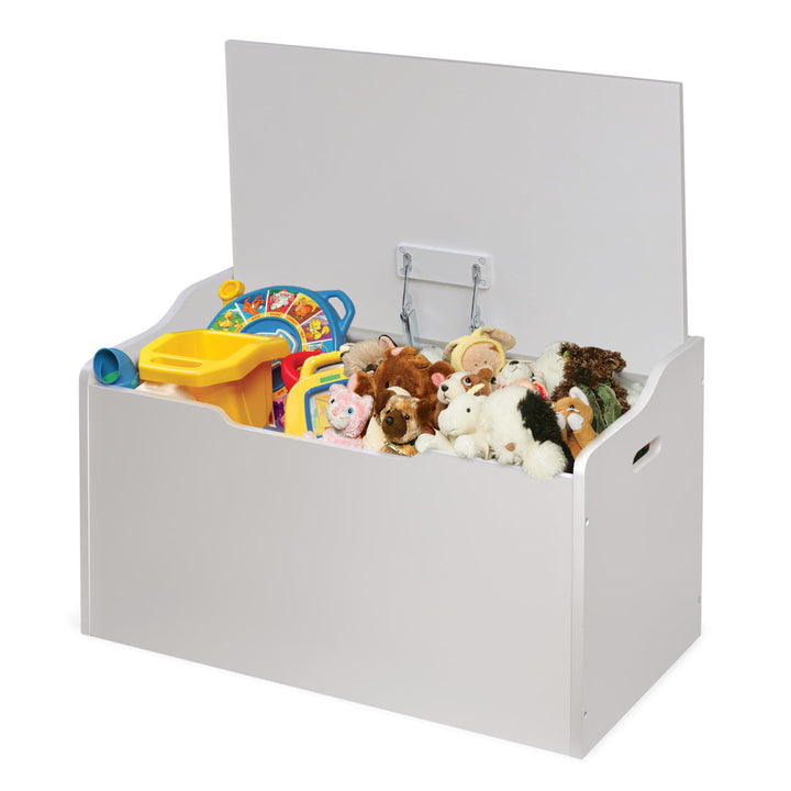 Akena Harriet Bee Toy Storage Bench Harriet Bee Finish: White