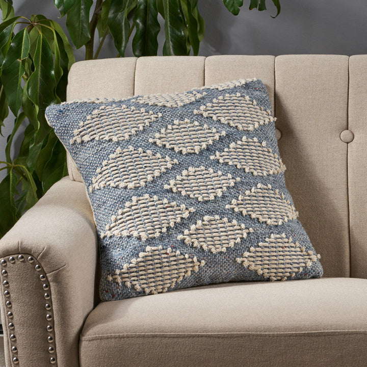Andrea Geometric 18" Throw Pillow Cover Le Pouf