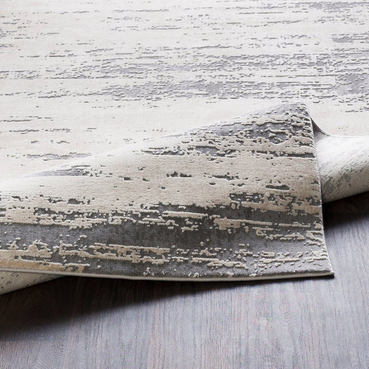 Bridgeton Abstract Gray/Khaki Area Rug Greyleigh™ Rug Size: Runner 2'7" x 10'