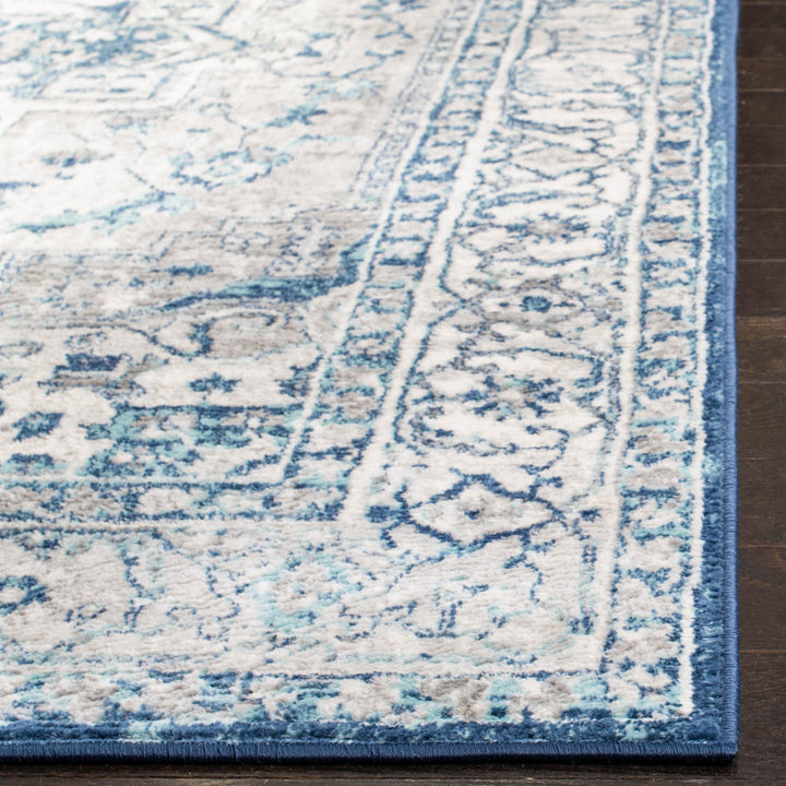 Camila Light Gray/Blue Oriental Rug Kelly Clarkson Home Rug Size: Runner 2' x 12'