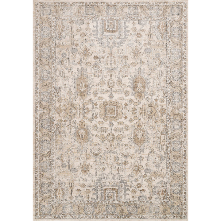 Sagefield Oriental Ivory/Sand Area Rug Charlton Home® Rug Size: Rectangle 7'11" x 10'6"