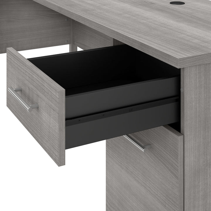 Magomed Executive Desk Gracie Oaks Color: Platinum Gray