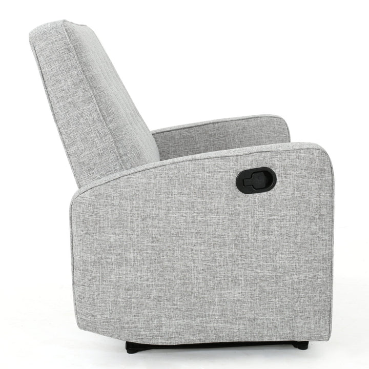 Lieb 47" Wide Manual Standard Recliner Ivy Bronx Fabric: Light Gray Polyester