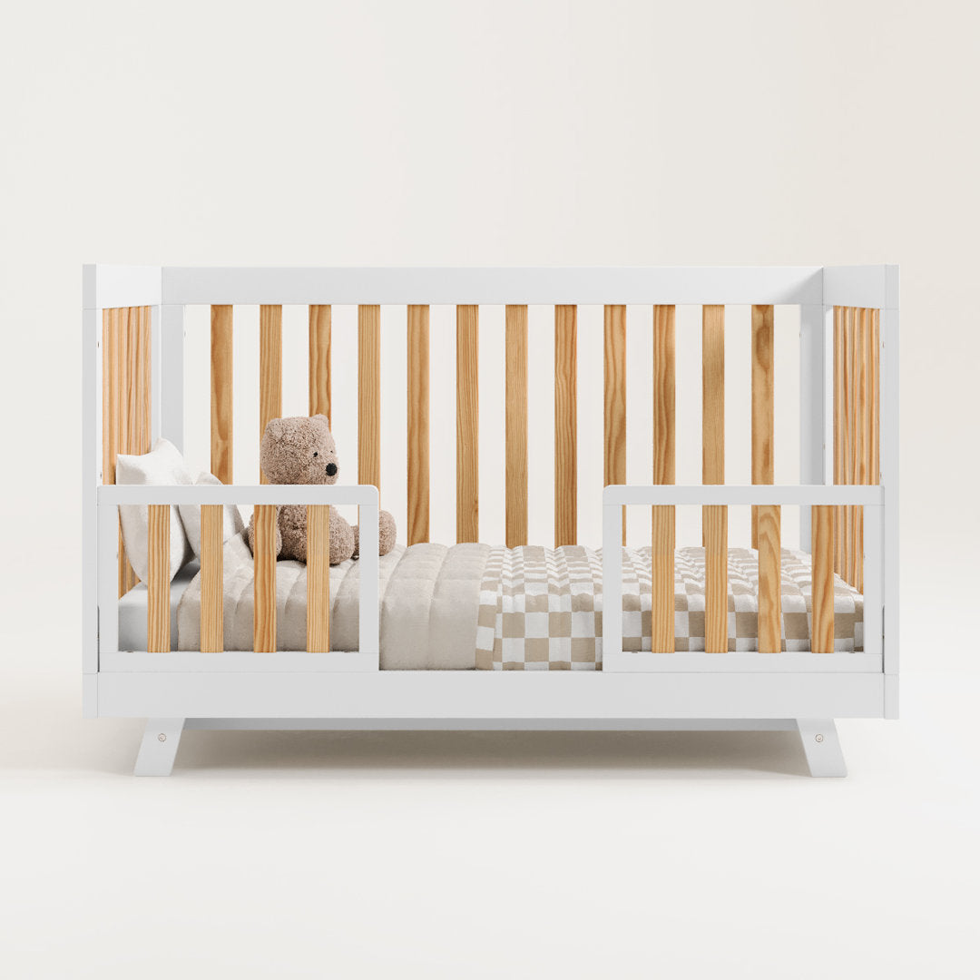 Beckett 3-in-1 Convertible Crib Storkcraft Color: White/Natural