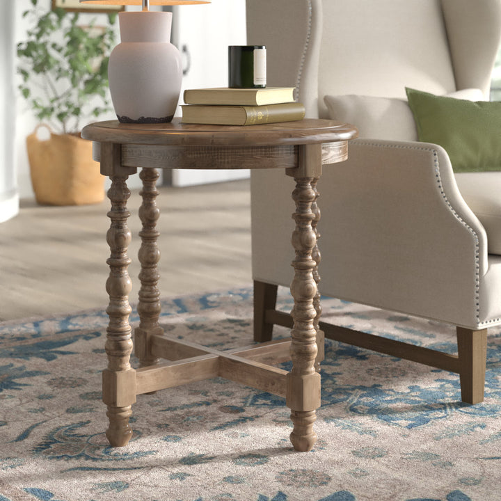 Jacob Solid Wood End Table Birch Lane™