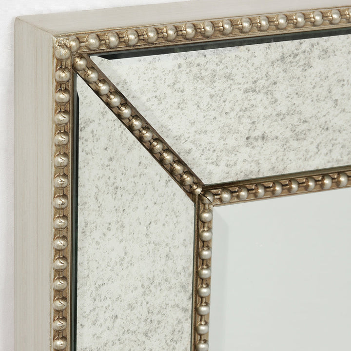 Heffernan Beveled Accent Mirror One Allium Way® Size: 40“ x 30"