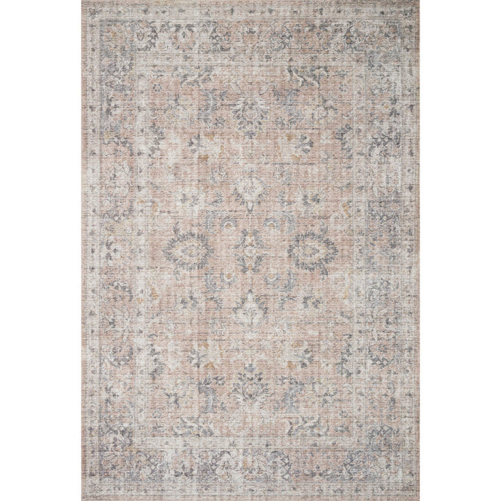 Gelo Oriental Blush/Gray Rug Bungalow Rose Rug Size: Rectangle 7'6" x 9'6"
