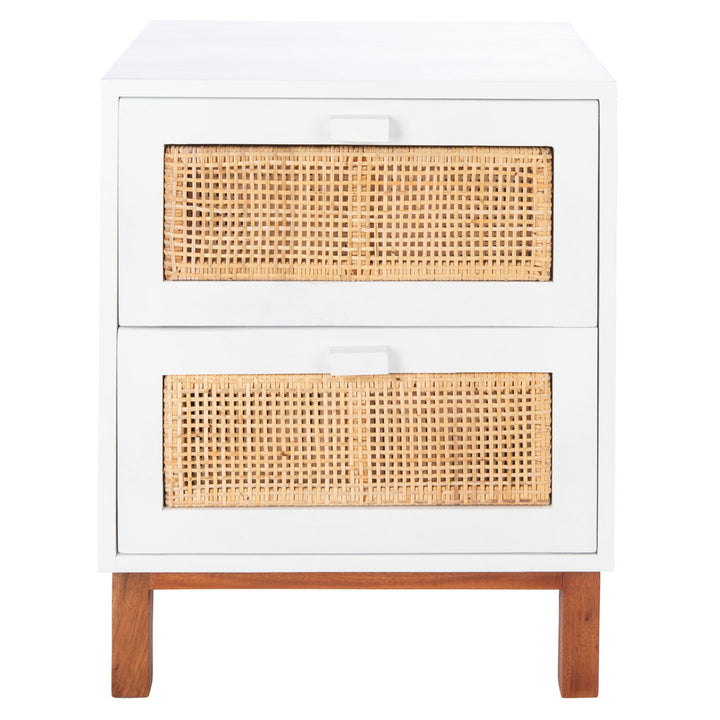 Linaris 2 - Drawer Nightstand Ivy Bronx Color: White
