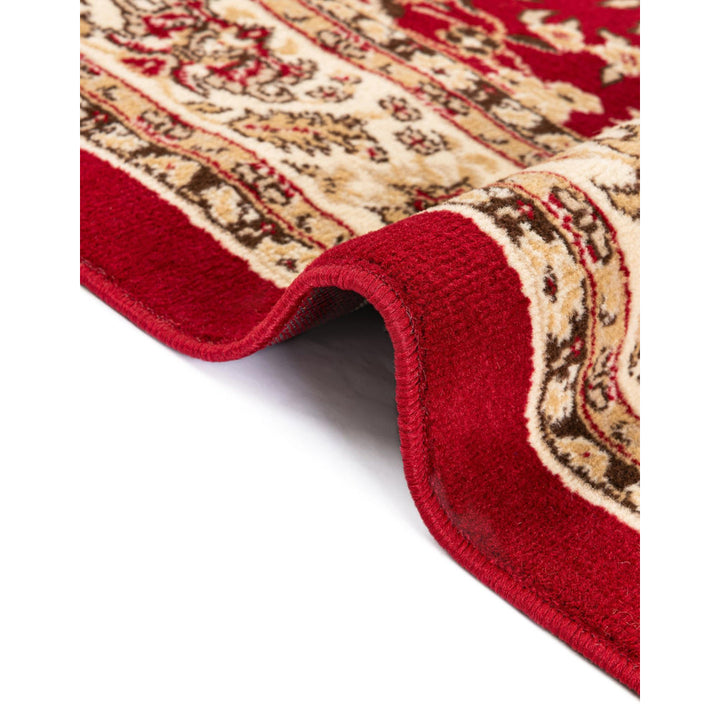 Bhatari Oriental Burgundy Area Rug Winston Porter Rug Size: Rectangle 7'1" x 10'