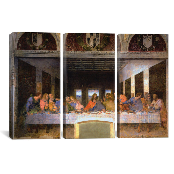 The Last Supper by Leonardo da Vinci Painting Print on Canvas Vault W Artwork Size: 40" H x 60" W x 0.75" D
