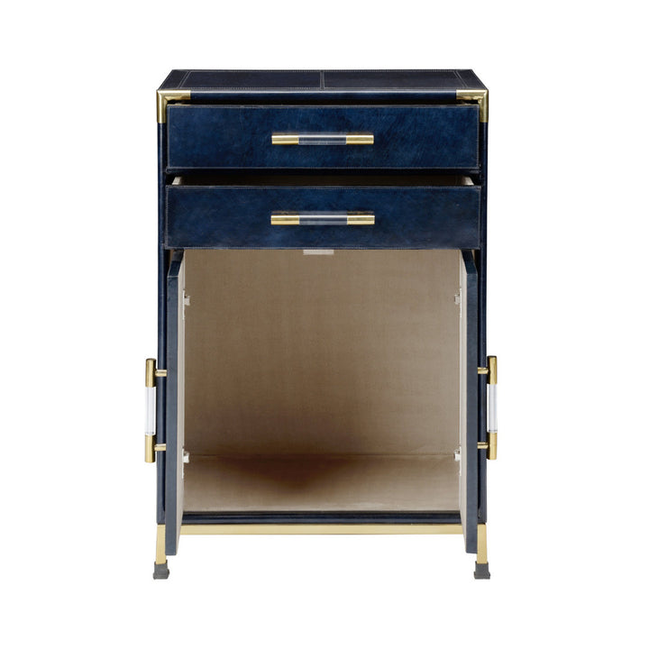 Atticus Brass 2 - Door Accent Cabinet Chelsea House
