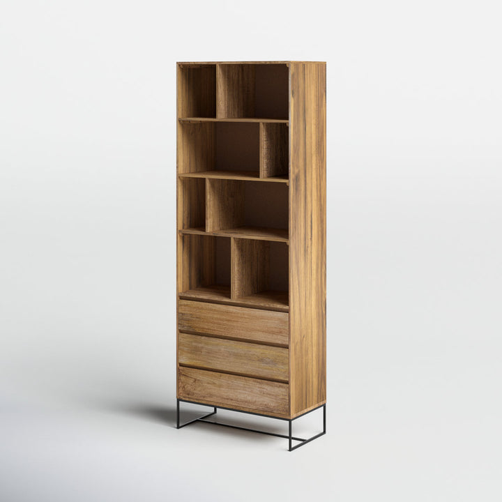 Ascent 86.5" H x 31.5" W Iron Standard Bookcase AllModern