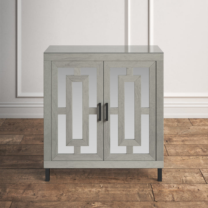 Amabel Bar Cabinet Kelly Clarkson Home Color: Fairfax Oak