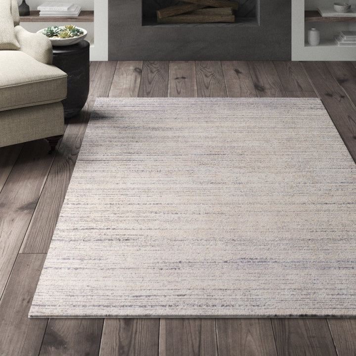 Bridgeton Gray Sleek Area Rug Greyleigh™ Rug Size: Rectangle 7'10" x 10'2"