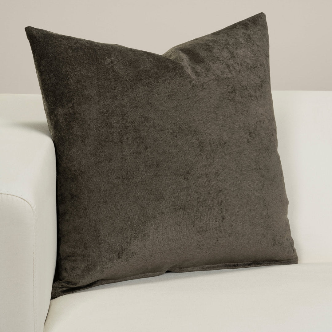 Throw Pillow Cover & Insert Mercury Row® Color: Umber Size: 20" x 20"