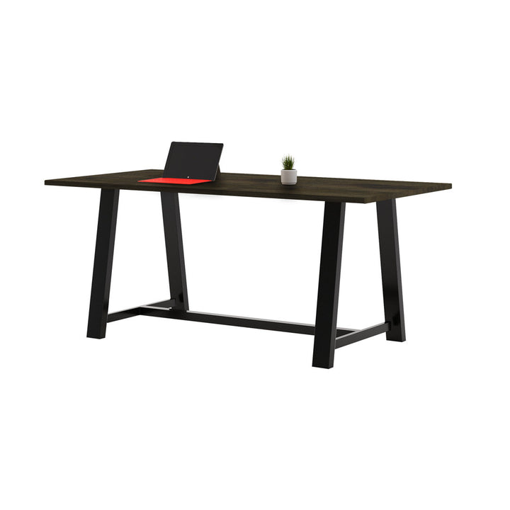 Midtown Solid Wood Breakroom Table KFI Studios Size: 36" H x 84" L x 42" W Top Finish: Walnut