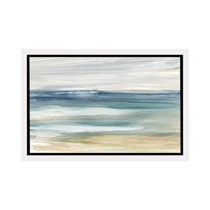 Ocean Breeze by Carol Robinson Painting Print The Twillery Co.® Size: 24'' H x 32'' W x 1'' D Format: White Framed Paper, Mat Included: White