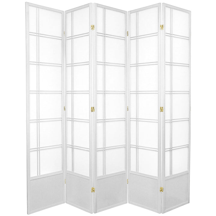 Keitez Folding Room Divider Winston Porter Color: White Number of Panels: 5 Panels