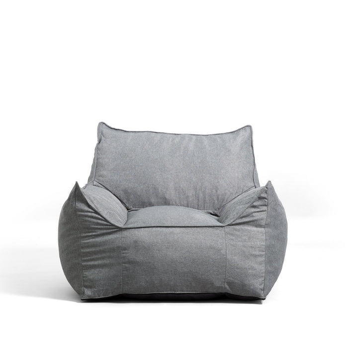 Big Joe Imperial Bean Bag Lounger Big Joe Fabric: Gray Union 100% Polyester