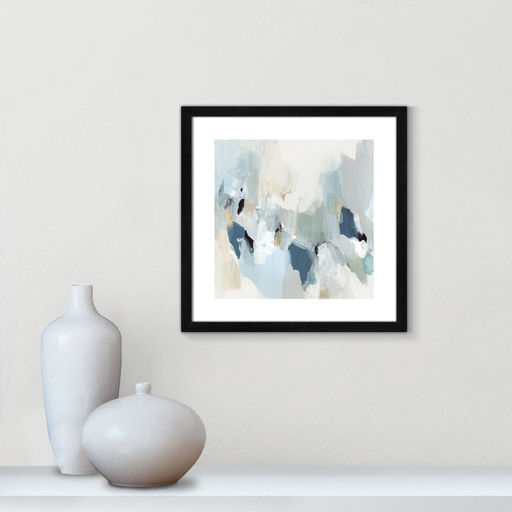 Little Talks II by Isabelle Z - Picture Frame Print on Canvas Casa Fine Arts Size: 18.25" H x 18.25" W x 0.75" D Format: Black Wood Framed Paper