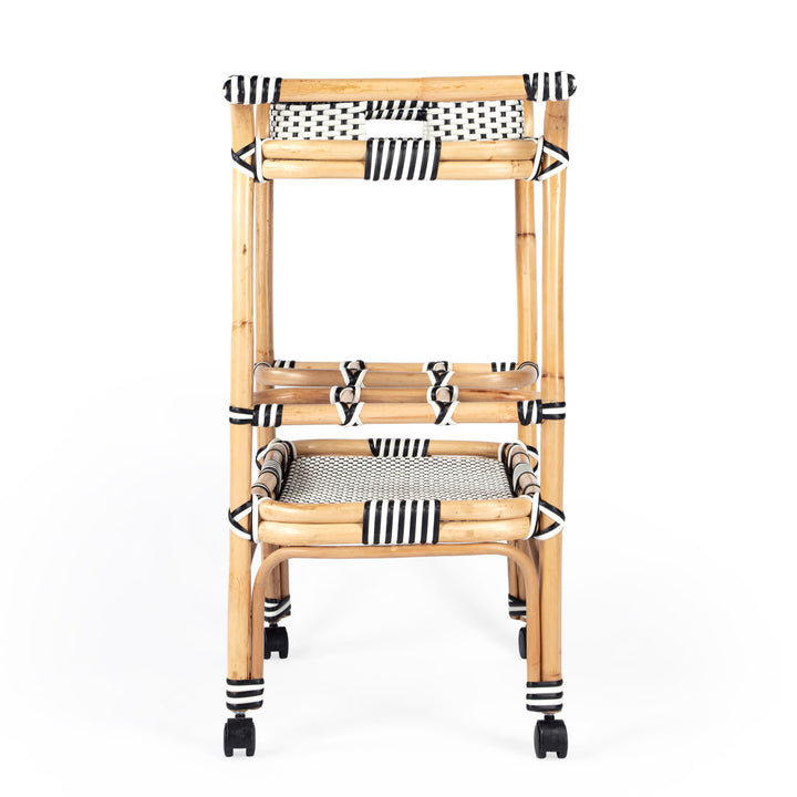 Domenica Bar Cart Joss & Main Top Color: White