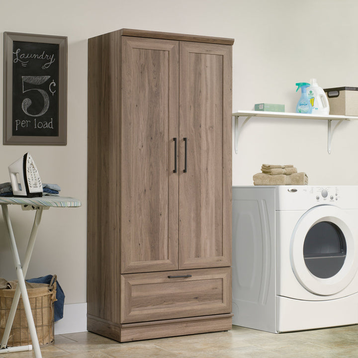 Aliaya Armoire Latitude Run® Finish: Salt Oak