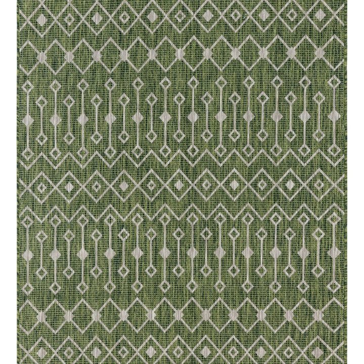 Adley Southwestern Green/Beige Indoor/Outdoor Area Rug Gracie Oaks Rug Size: Rectangle 9'10" x 14'