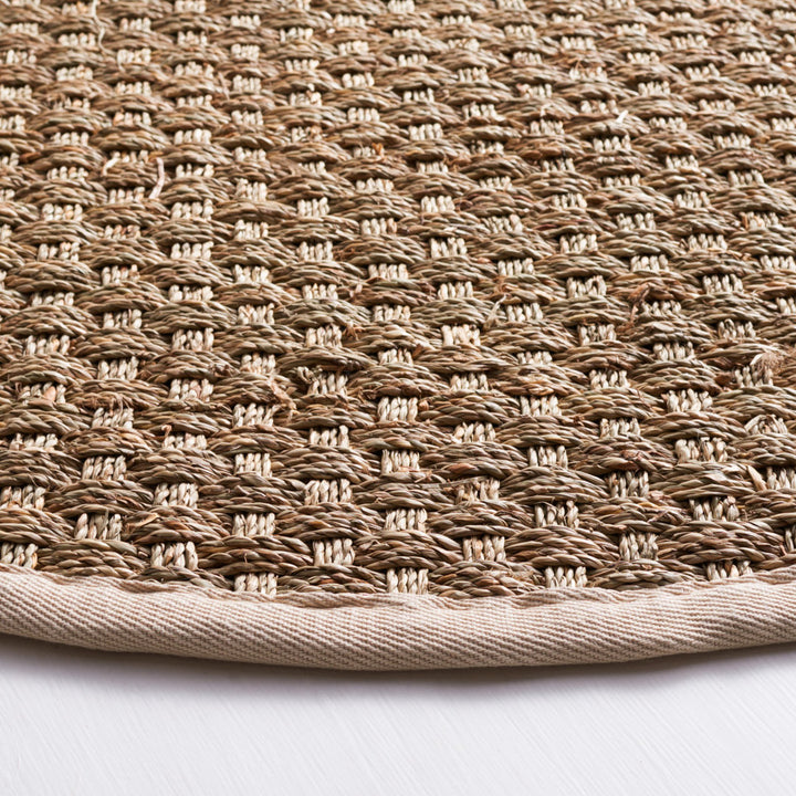 Dollard Natural Fiber Seagrass Rug Breakwater Bay Rug Size: Round 7'