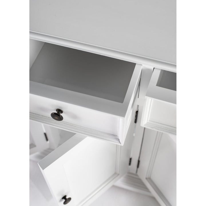 3 Drawer Solid Wood Buffet Table Red Barrel Studio®