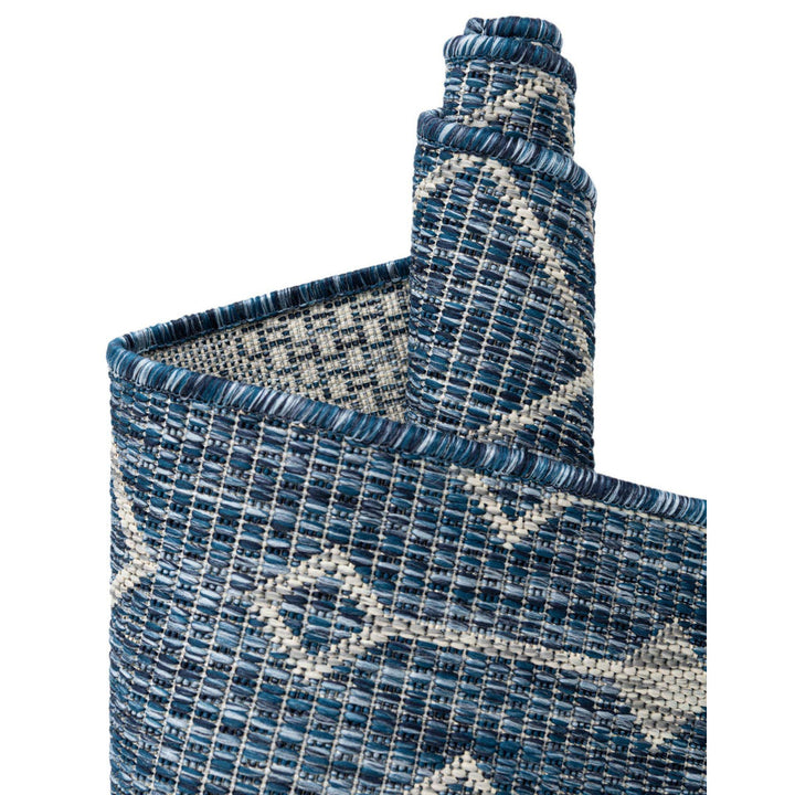 Innsbrook Southwestern Power Loom Teal Indoor/Outdoor Area Rug Laurel Foundry Modern Farmhouse® Rug Size: Octagon 4' x 4'