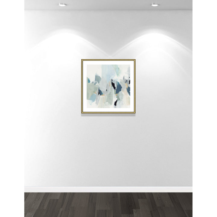 Little Talks III' by Isabelle Z - Painting Print Casa Fine Arts Size: 28.75" H x 28.75" W x 0.88" D Format: Gold Framed Paper