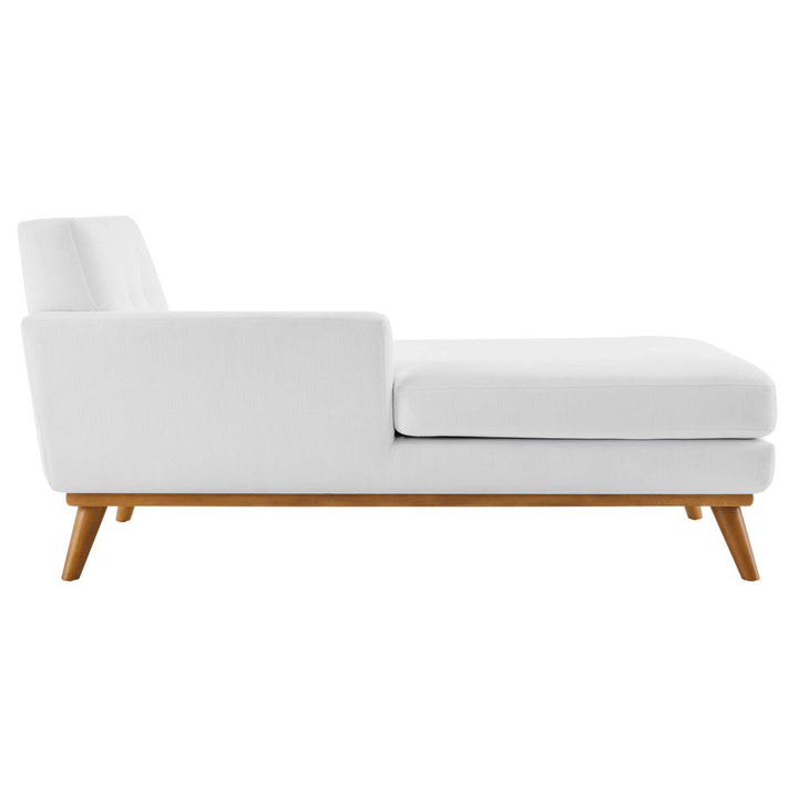 Modway Engage Chaise Modway Upholstery Color: White Orientation: Left Hand Facing