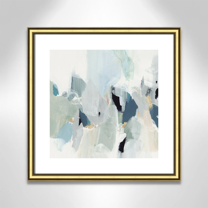 Little Talks III' by Isabelle Z - Painting Print Casa Fine Arts Size: 18.25" H x 18.25" W x 0.88" D Format: Gold Framed Paper
