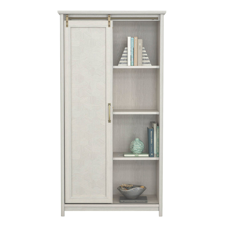 Larrera Storage Armoire Union Rustic Color: Glacier Oak