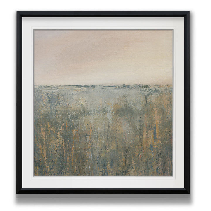Sunset Marsh - Painting Print Wade Logan® Size: 23" H x 23" W x 1.5" D Format: Black Framed