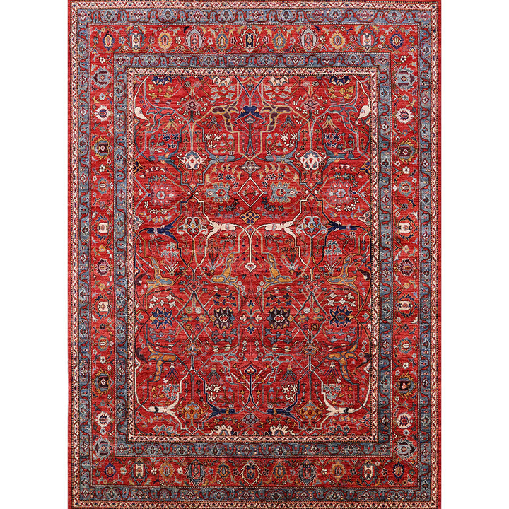 Frauke Oriental Red Area Rug Bungalow Rose Rug Size: Rectangle 8' x 10'