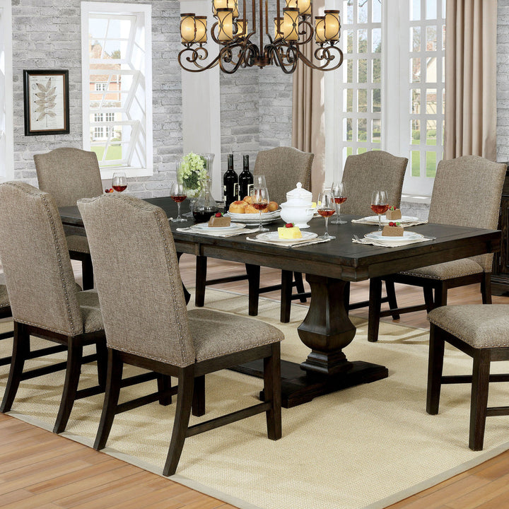 Rockaway Extendable Removable Leaf Trestle Dining Table Laurel Foundry Modern Farmhouse®