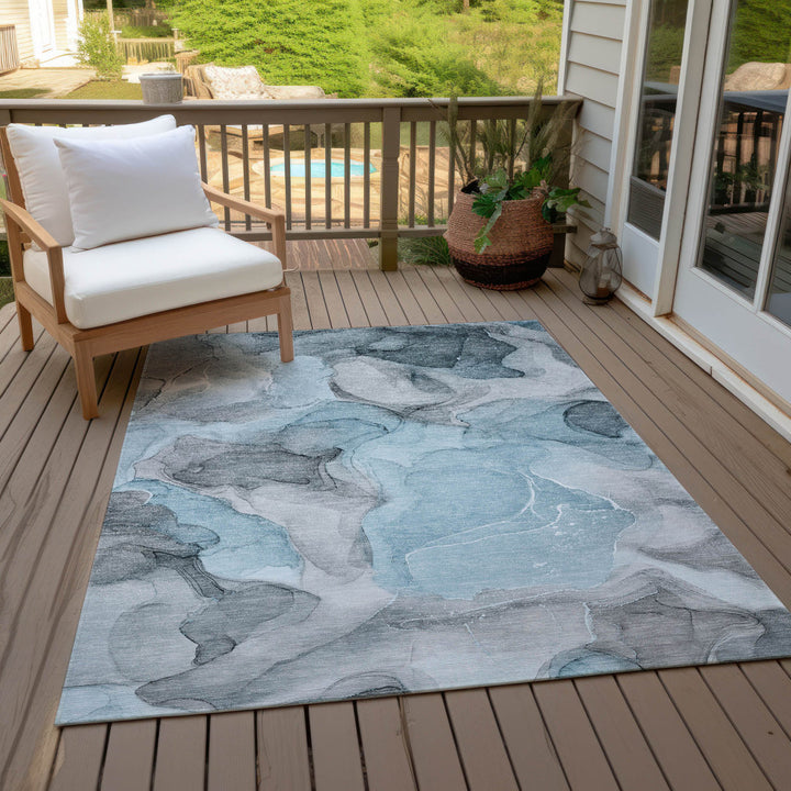 Alfonzo Indoor/Outdoor Area Rug with Non-Slip Backing Langley Street® Rug Size: Rectangle 10' x 14'