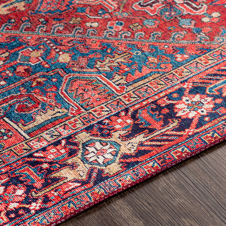 Fleckenstein Oriental Burgandy Area Rug Langley Street® Rug Size: Runner 2'6" x 7'6"