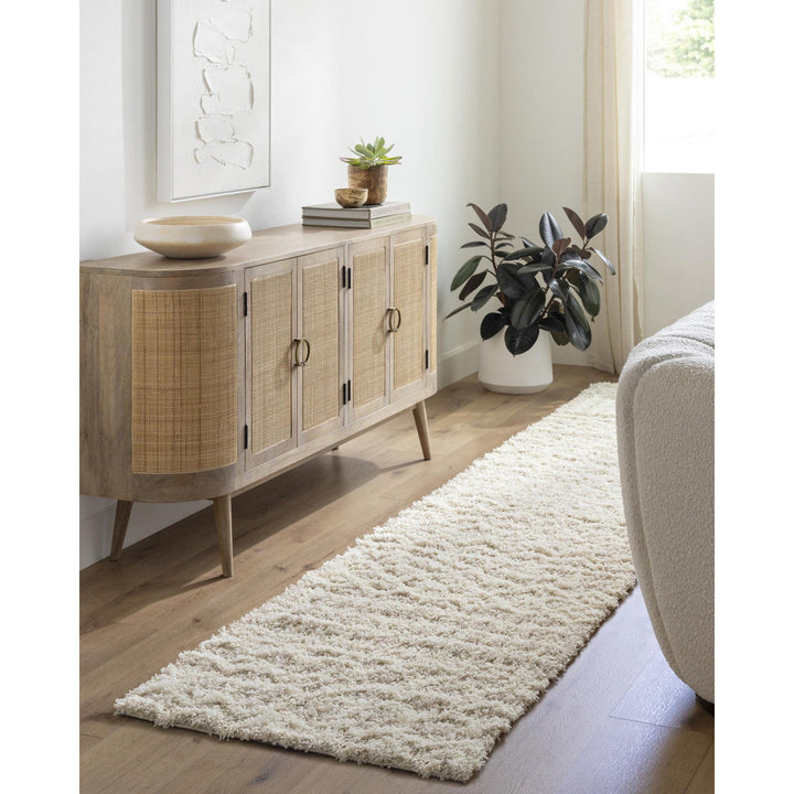 Lurdes Geometric Area Rug Langley Street® Rug Size: Runner 2'7" x 16'