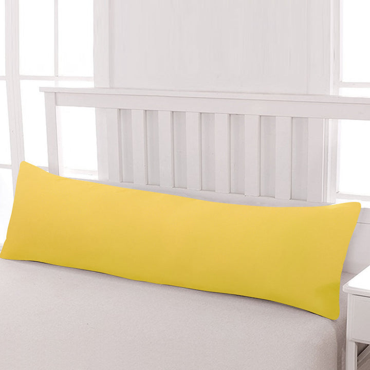Body Pillow Cover, 1800 Brushed Microfiber Body Pillowcase with Envelope Closure - 20x54 Inches - NTBAY NTBAY Color: Yellow
