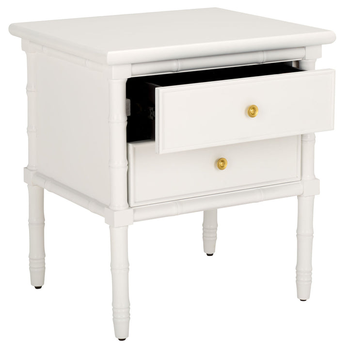 Monserrat 2 - Drawer Nightstand Willa Arlo™ Interiors Color: White