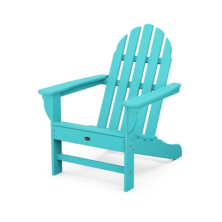Cape Cod Adirondack Chair Trex Outdoor Color: Aruba