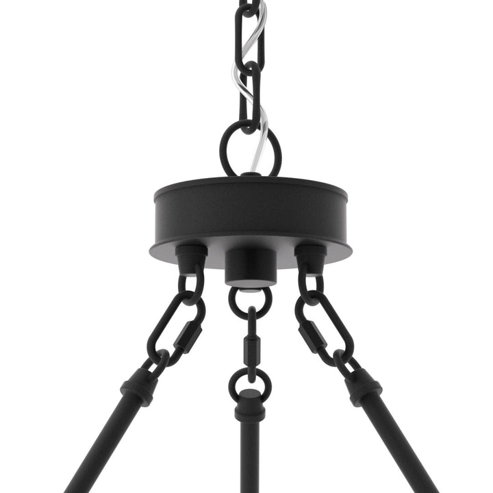 Avalee 20 - Light Steel Dimmable Wagon Wheel Chandelier Lark Manor™ Finish: Aged Zinc/Muted Brass