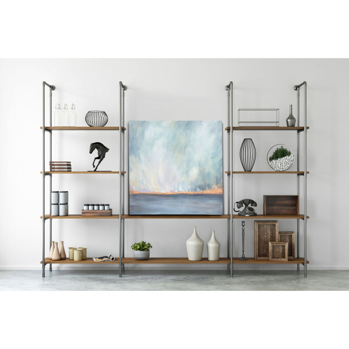 Journey Softly' Painting Highland Dunes Size: 32" H x 32" W x 1.5" D Format: Wrapped Canvas