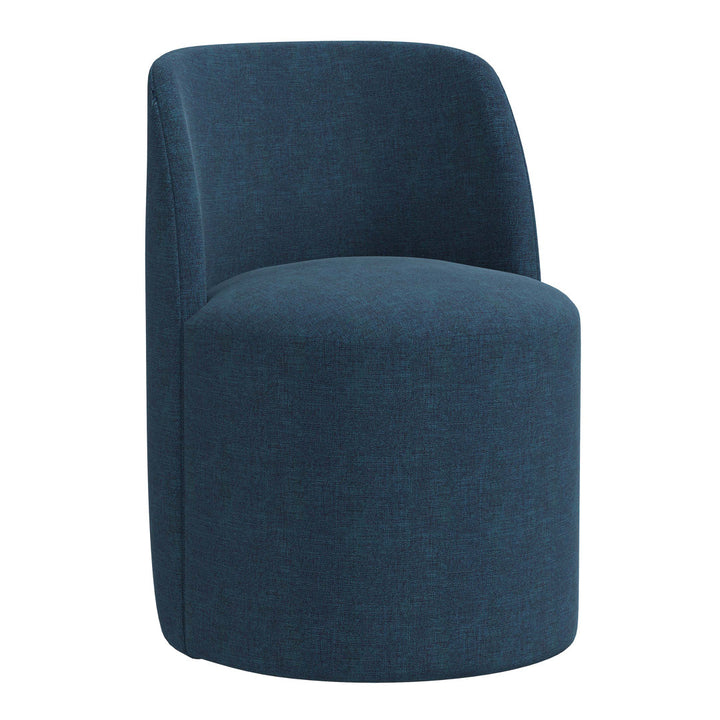 Begonia Dining Chair Joss & Main Upholstery Color: Zuma Navy Textured Linen