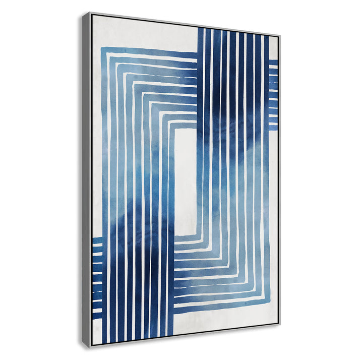 In Unison by Eva Watts - Painting Print Joss & Main Size: 61.5" H x 41.5" W x 2" D Format: Silver Framed Canvas