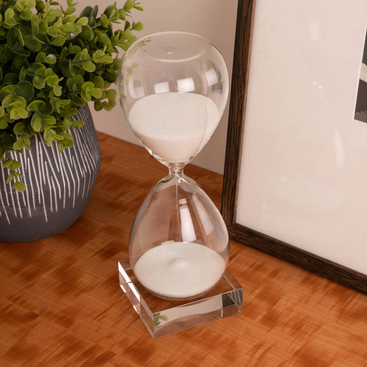 Cobie Hourglass Ivy Bronx Size: 10.5" H x 3.5" W x 3.5" D Finish: White