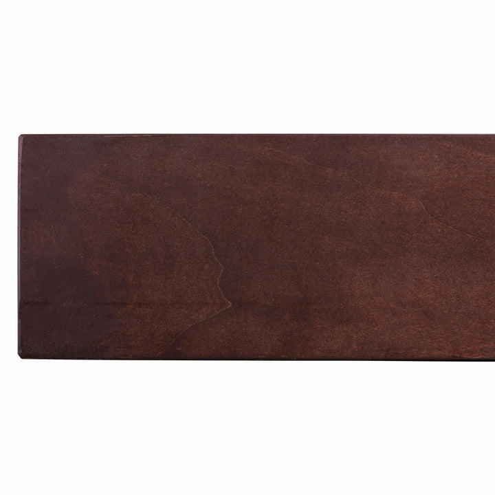 Modern Farmhouse Fireplace Shelf Mantel Dogberry Collections Depth: 9", Finish: Mahogany, Shelf Length: 48"